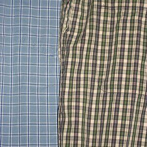 IZOD JEANS Shirts Men's SIZE LARGE LOT of 2